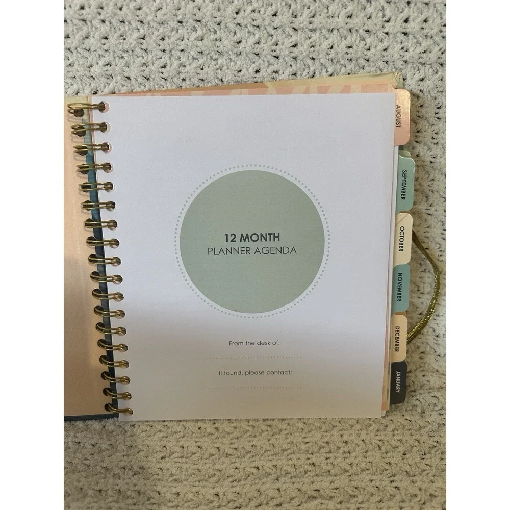 Monthly Jumbo Planner Assistant. Monthly No Dates Never Used.